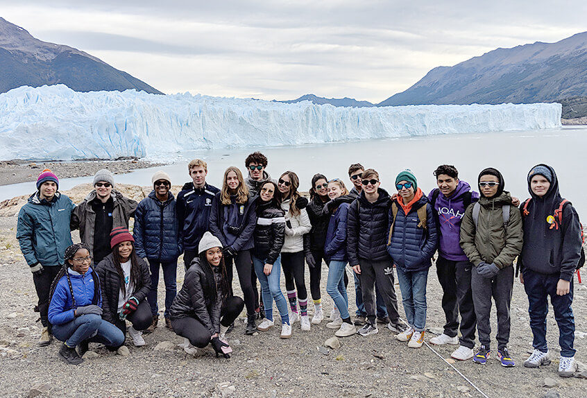 Upper school curricular travel to Argentina