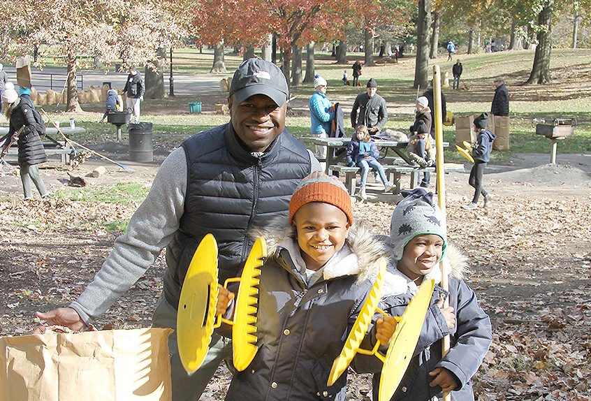 Prospect Park cleanup