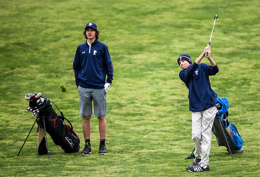 Poly prep golf players