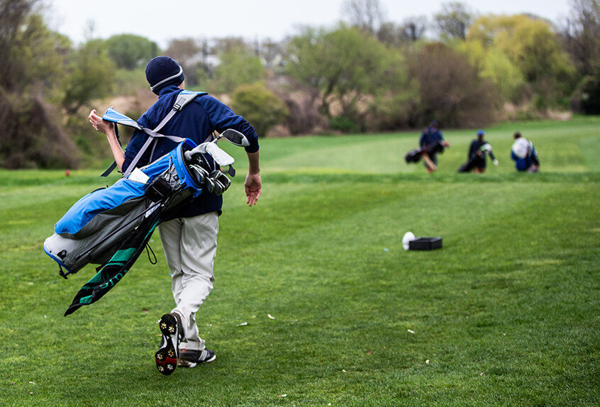 Poly prep golf players