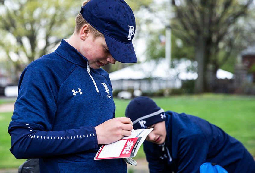 Poly prep golf players