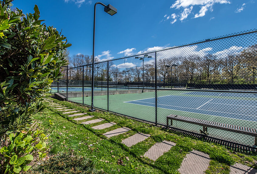 Tennis courts