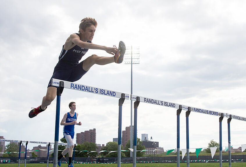 track and field hurdles