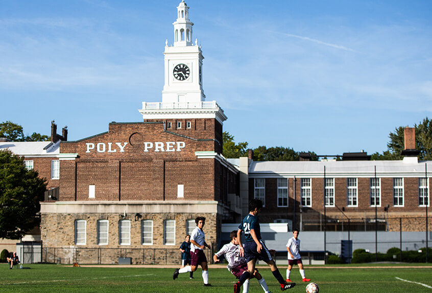 Boys soccer facilities