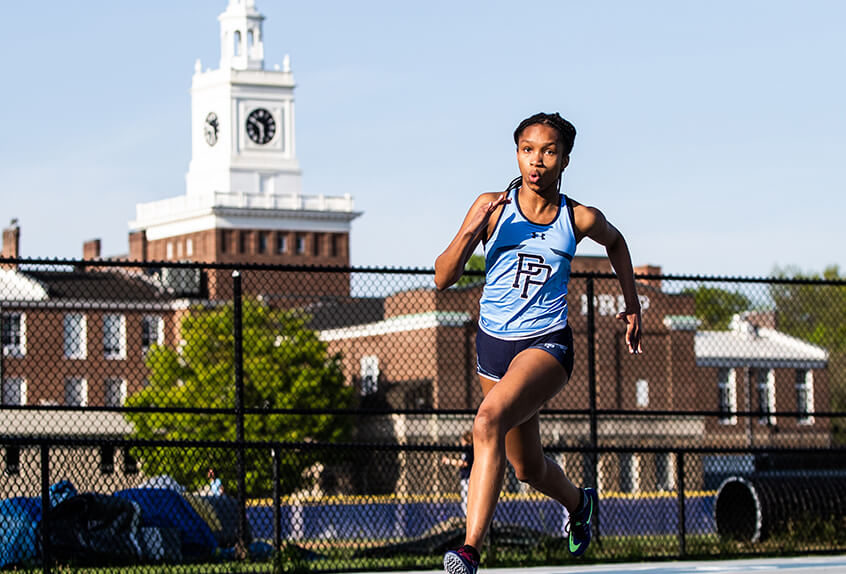 Girls track and field