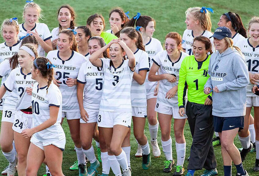 Poly Prep Soccer Team (Girls) Poly Prep School Brooklyn