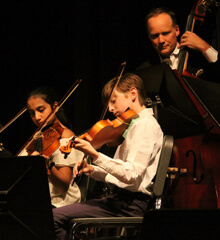 Middle school orchestra image