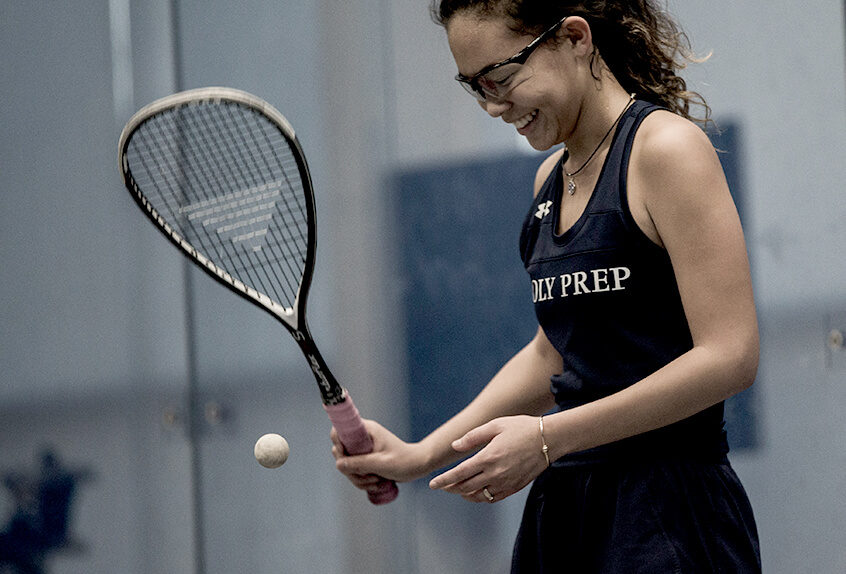 Squash star Lark Ervasti ’20 recognized as All-American