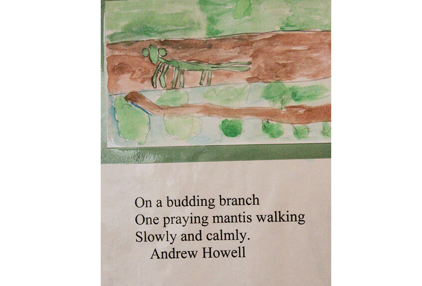 4th Grade poem 2012 Andrew Howell