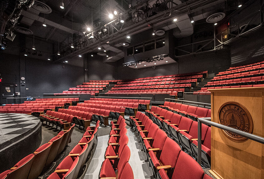 Poly Prep theater interior