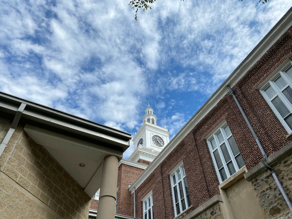 Abby Contessa23 photo of tower and clouds