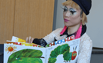 Lower School drag queen story hour