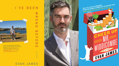 Evan James book covers