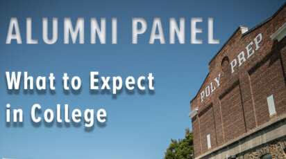 Alumni panel discusses What to expect in College