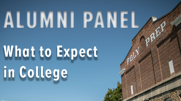 Alumni panel discusses What to expect in College