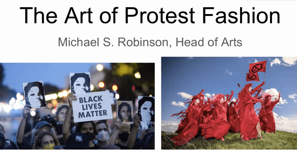 Art of Protest Fashion