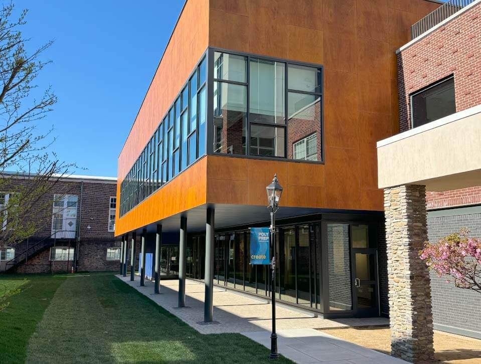 Poly Arts Center exterior