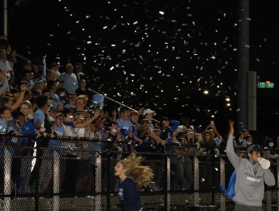 Blue Devil Night crowd