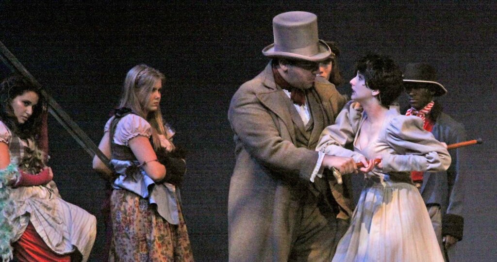 Briana Sky Riley '16 in Les Miserables