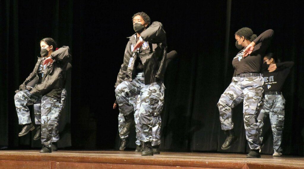 Epiphany step team HBCU week