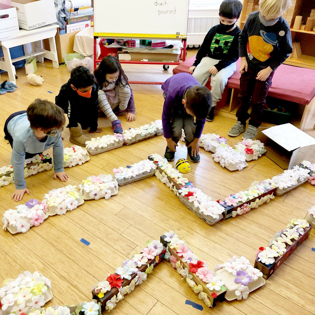 Lower School Kindergarten Sequential Thinking with Beebots