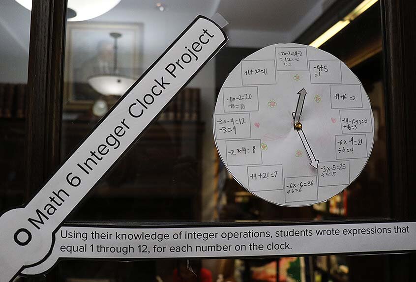Much Ado About Math Integer Clock Project