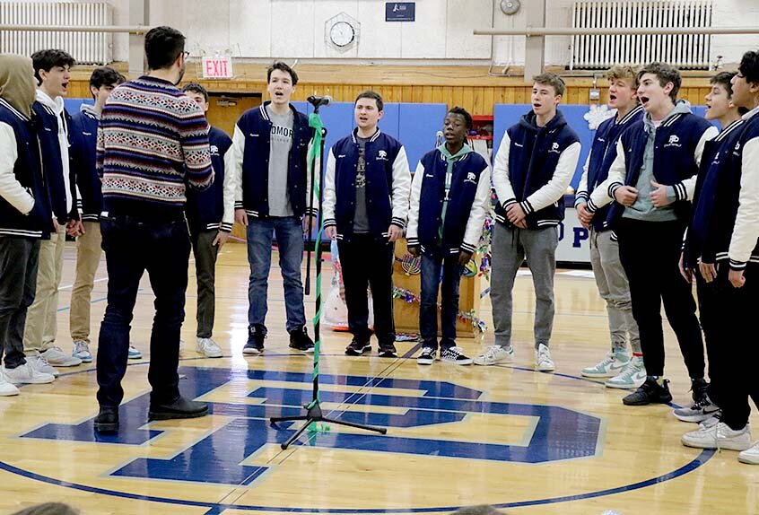 Blue Notes at Holiday Assembly