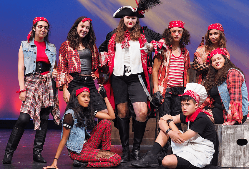 Summer Performing Arts Theater Cast of Pirates