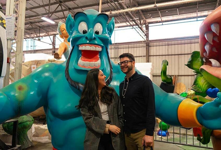 Mardi Gras World, Alexis Perez, Dan Doughty