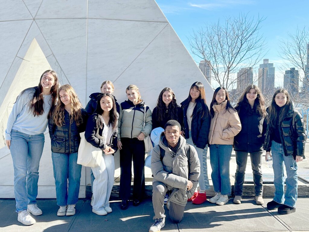 Poly students attend International Day of Women and Girls in Science Assembly at the UN