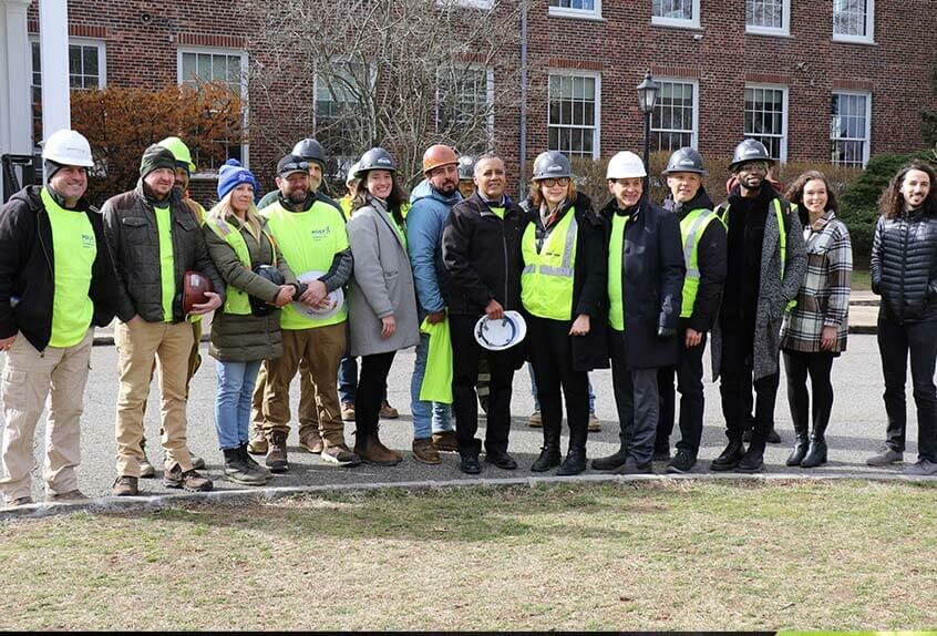 Topping off ceremony for PAC