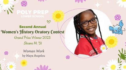 Lower School Women's History Oratory Content