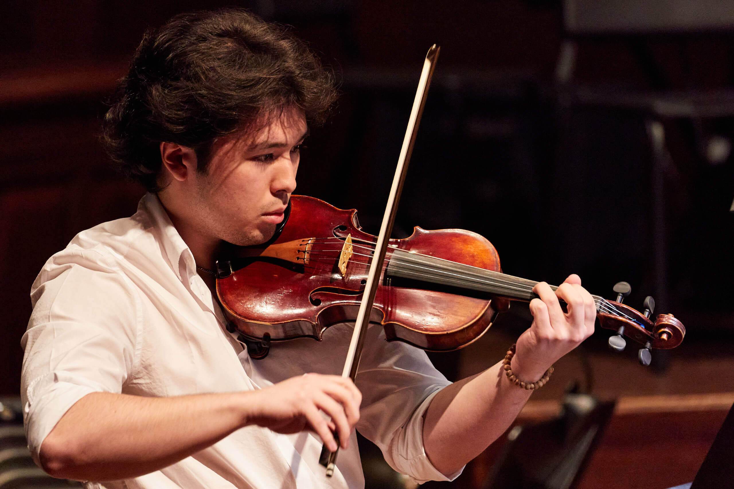 Upper School Music Violinist