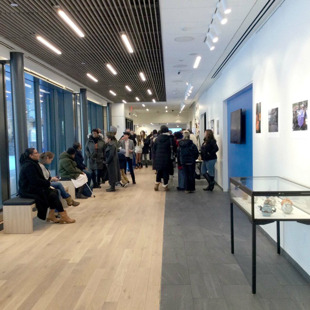 Poly Arts Center Lobby Opening