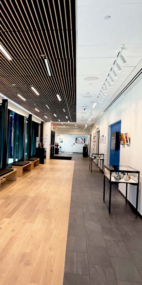 Poly Arts center gallery interior