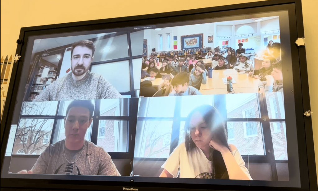 Grade 3 Zoom with US students