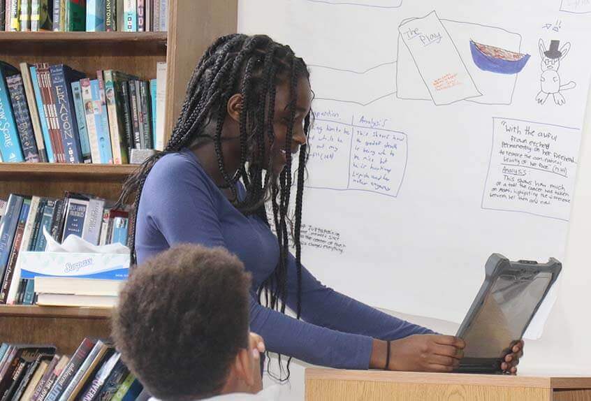 Lee Marcus' poetry class