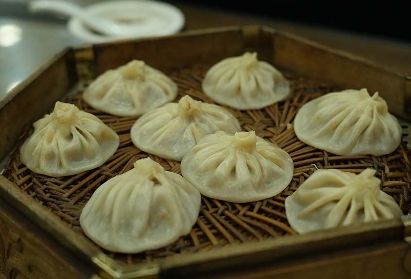 Soup dumplings in Xi'an, China.
