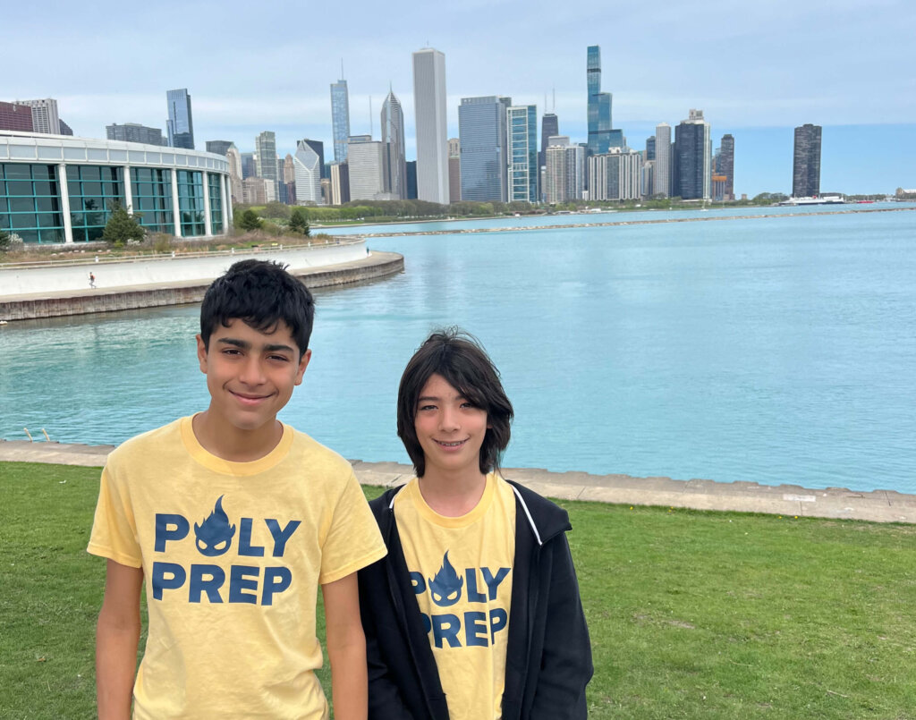 Middle School Chicago trip duo