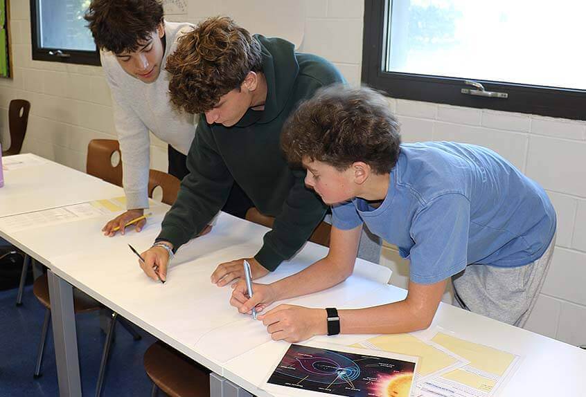 Grade 10 chemistry students