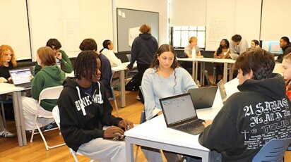 Poly Prep Upper School History Civics class