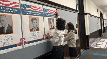 Students honor Poly veterans