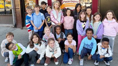 Poly Prep Lower School Students Spanish immersion cultural trip