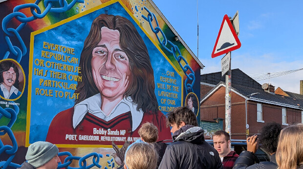 Upper School students visit Northern Ireland