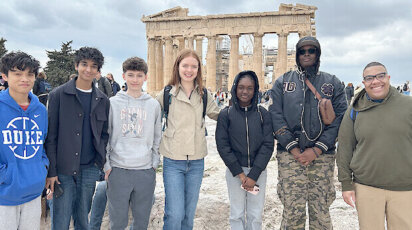Poly Prep Upper School students and faculty travel to Greece