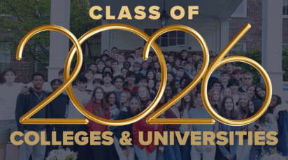 Poly Prep Class of 2026 colleges and universities